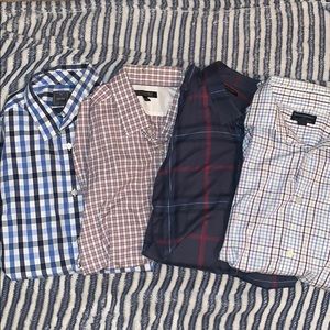 LOT of 4 Banana Republic/GAP Button Down Shirts